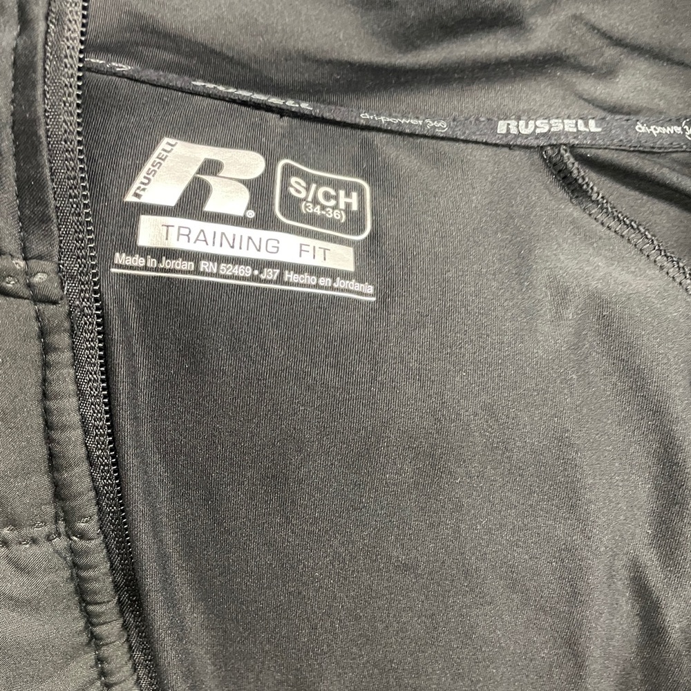 Russell zip up it’s to big for me